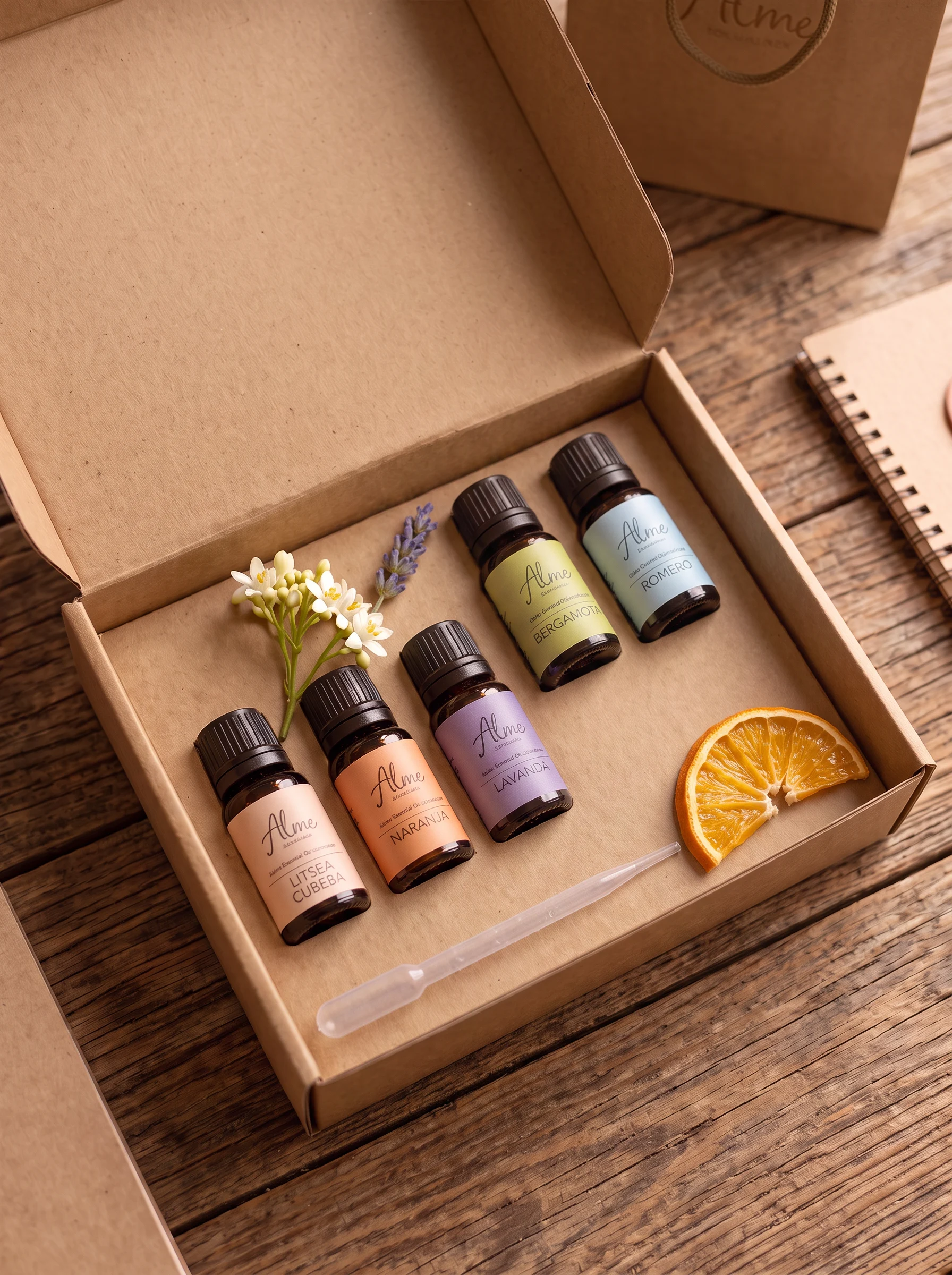 kit de aromaterapia para la vuelta al cole