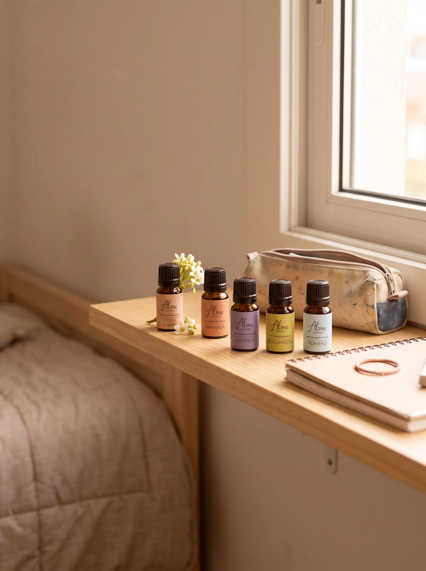 kit de aromaterapia para la vuelta al cole