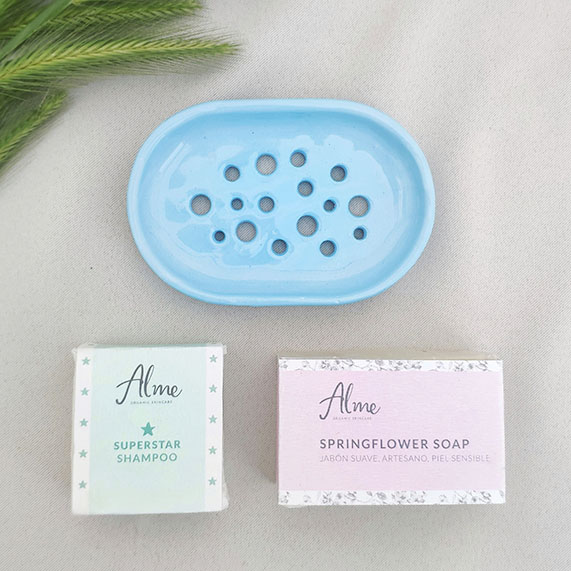 Jabonera ceramica Alme Organic