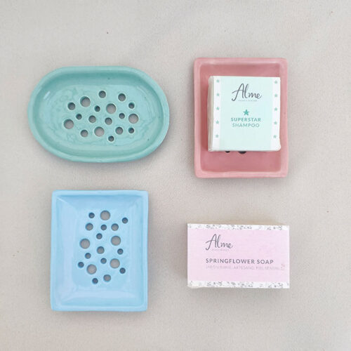 Jabonera cerámica Alme Organic