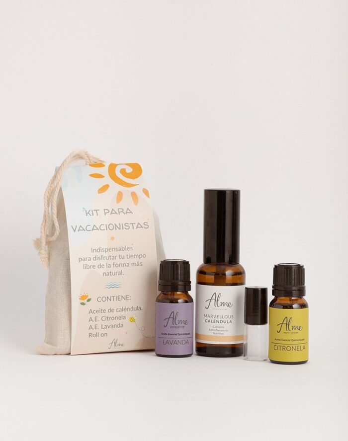 kit de aceites esenciales para vacaciones